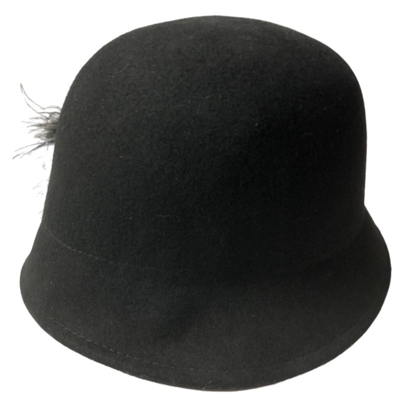 Croft & Barrow Black Wool Cloche Hat - Picture 8 of 11